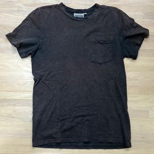 Jungmaven Black Baja Pocket Mens Tee - Size Med